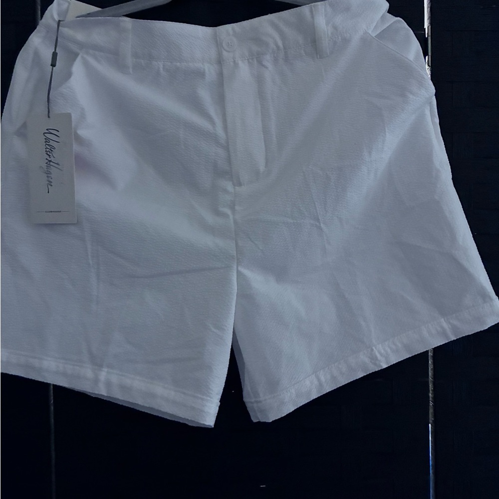 Walter Hagen Women's Classic White Bermudas